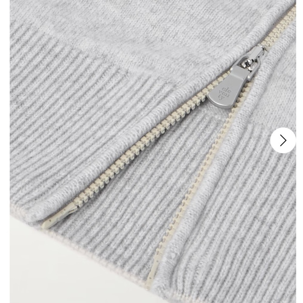 Eleventy ivory Zip-Up Sweater - Picture 6 of 16